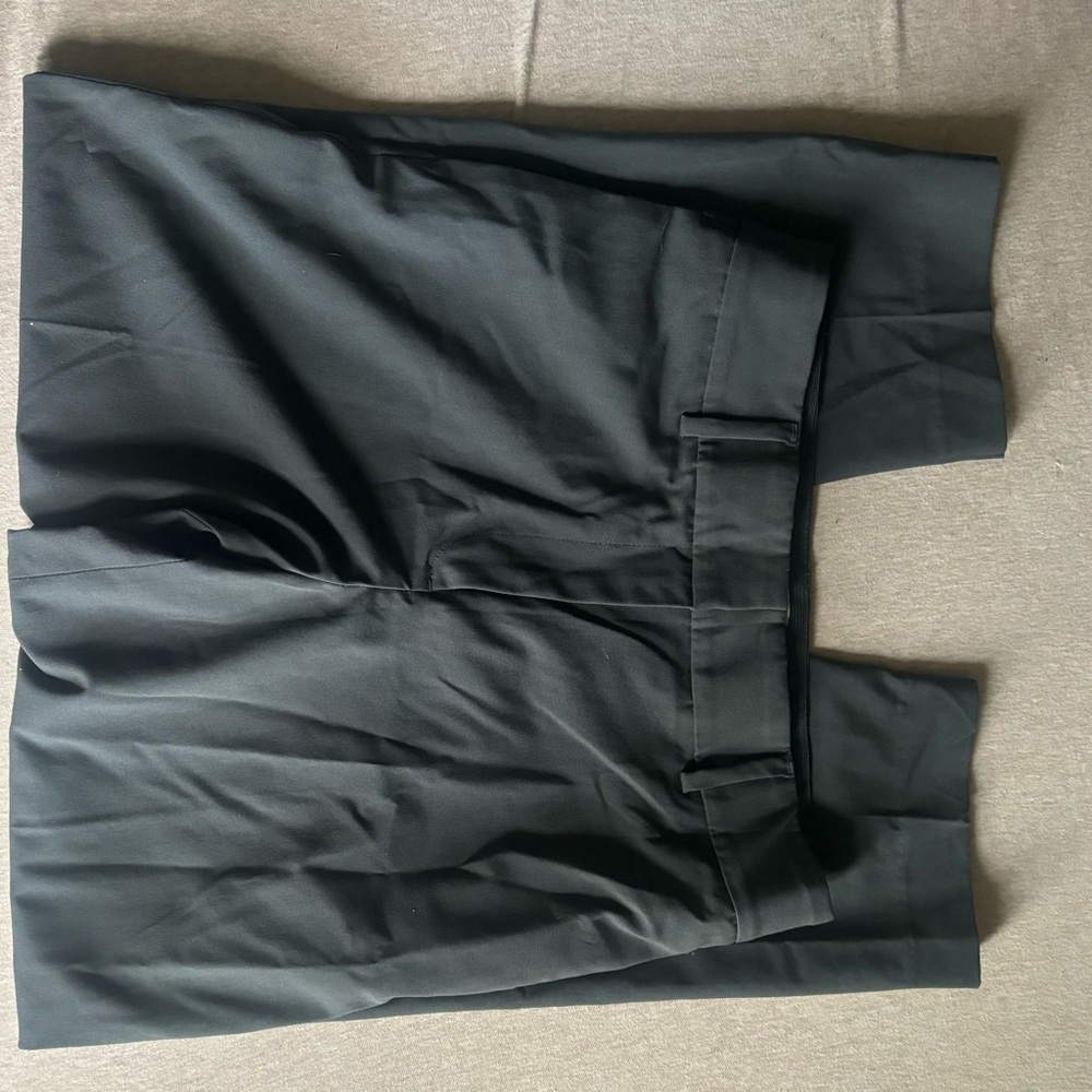 Women Work Dress Pants (Dark Green)